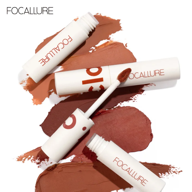 

Matte Lipstick Lipclay Lipcream Velvet Waterproof Longlasting Dual-use lip and cheek Professional Makeup
