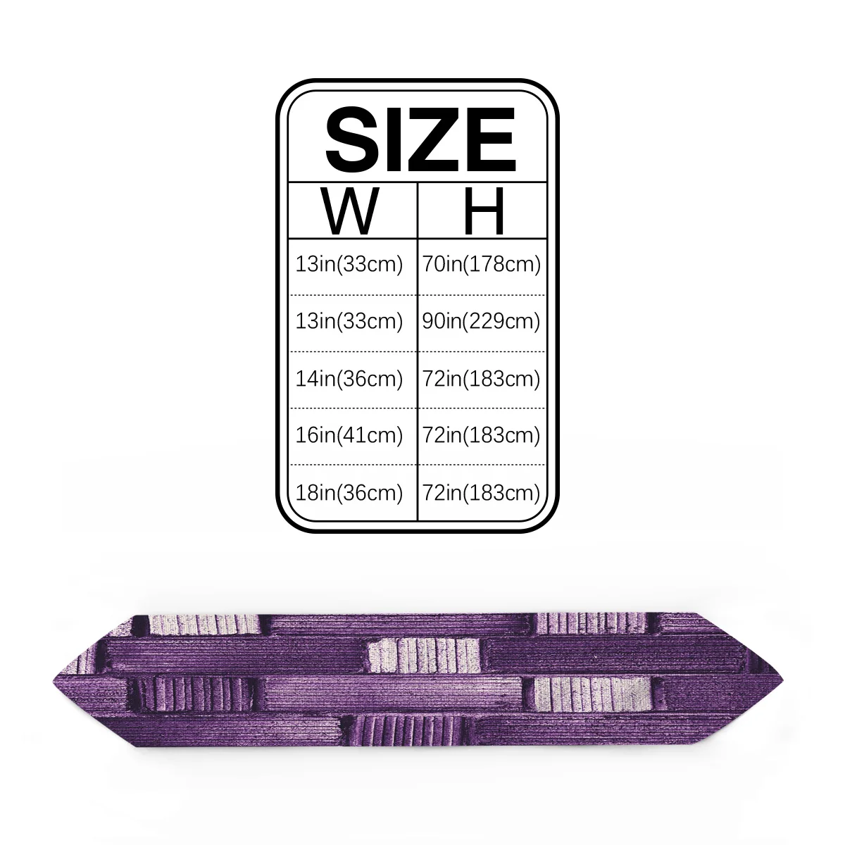 Фиолетовый кирпич мозаичная текстура Современная скатерть для свадебной