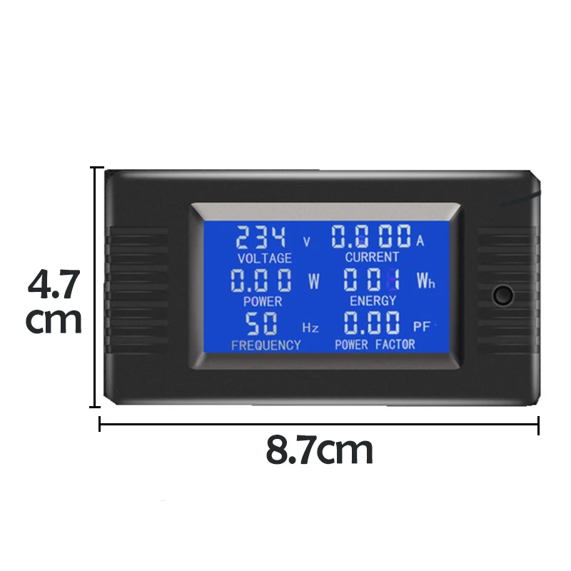 PZEM 020 однофазный 6 в 1 Цифровой вольтметр переменного тока Амперметр мощность