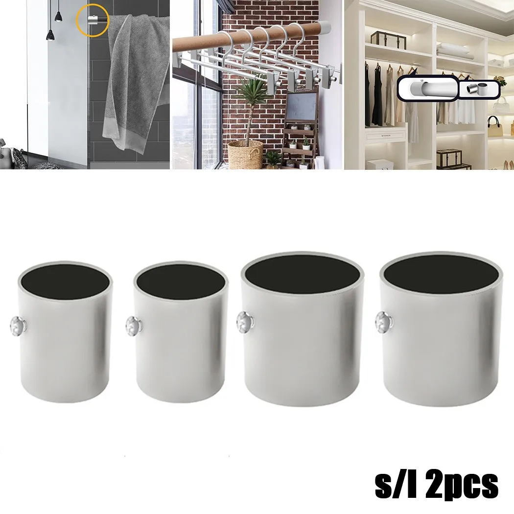 

Rod Closet Rod Brackets Socket Stainless Steel 25mm/32mm Bracket Cabinet