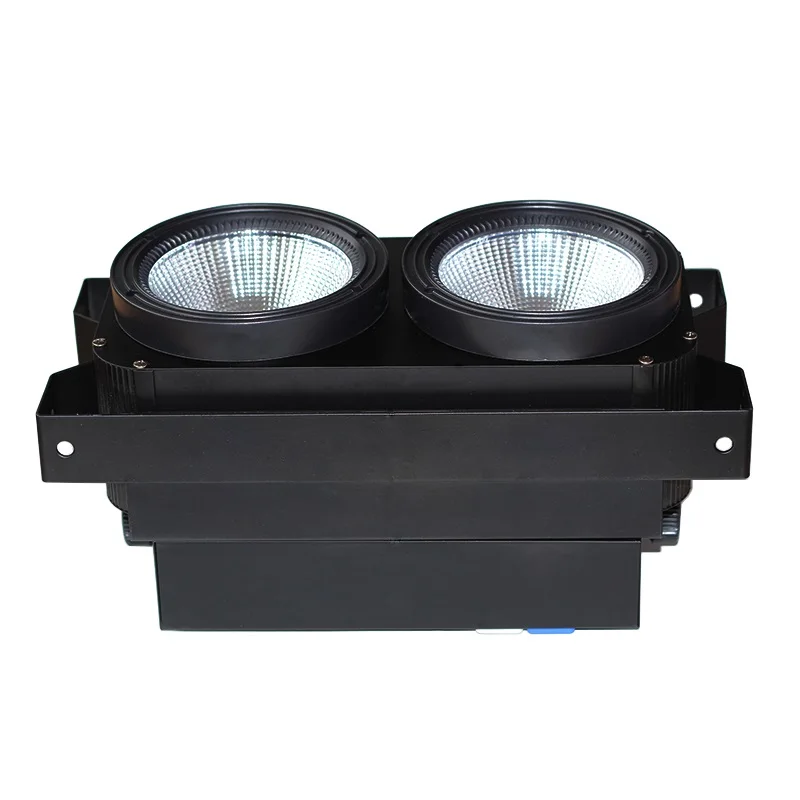 Светодиодный сценический светильник 2 шт. глаза 2x100 Вт DMX512 эффект освещения сцены