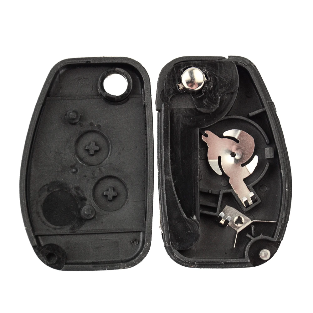 OkeyTech 2/3 кнопки откидной Чехол для дистанционного ключа от машины Renault megane Dacia Modus