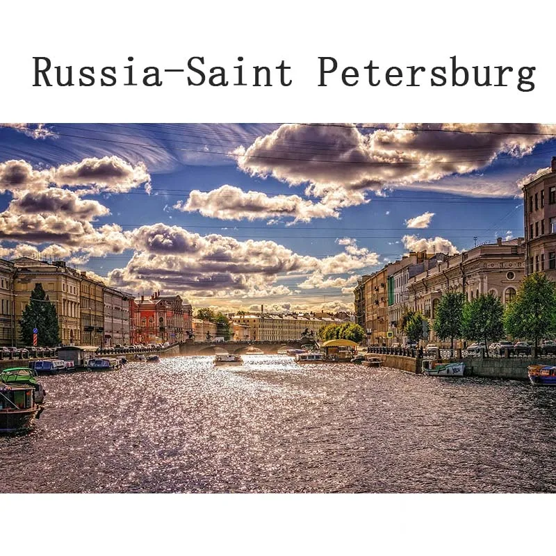 1000 шт. Россия С. В. всемирно известный строительный пейзаж Wodden головоломка для