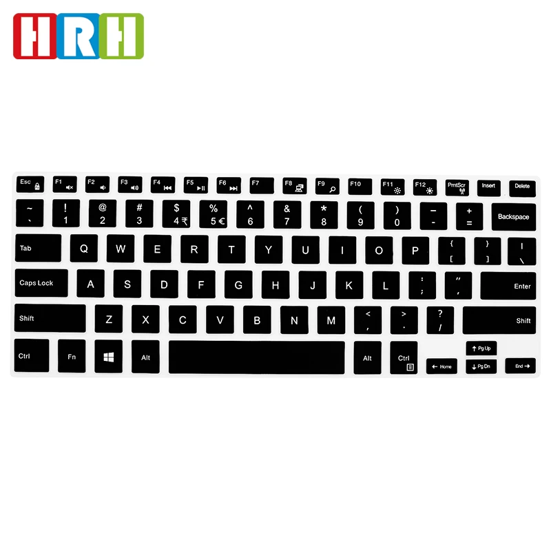 HRH стильный дизайн ультратонкий прочный силиконовый чехол для ноутбука Dell 7000