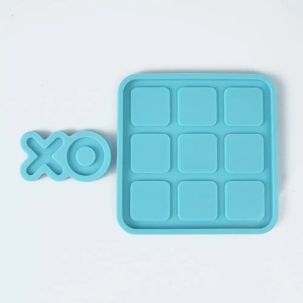 

DIY Tic Tac Toe Game Set Mold Silicone Mold For Epoxy Resin 10343650