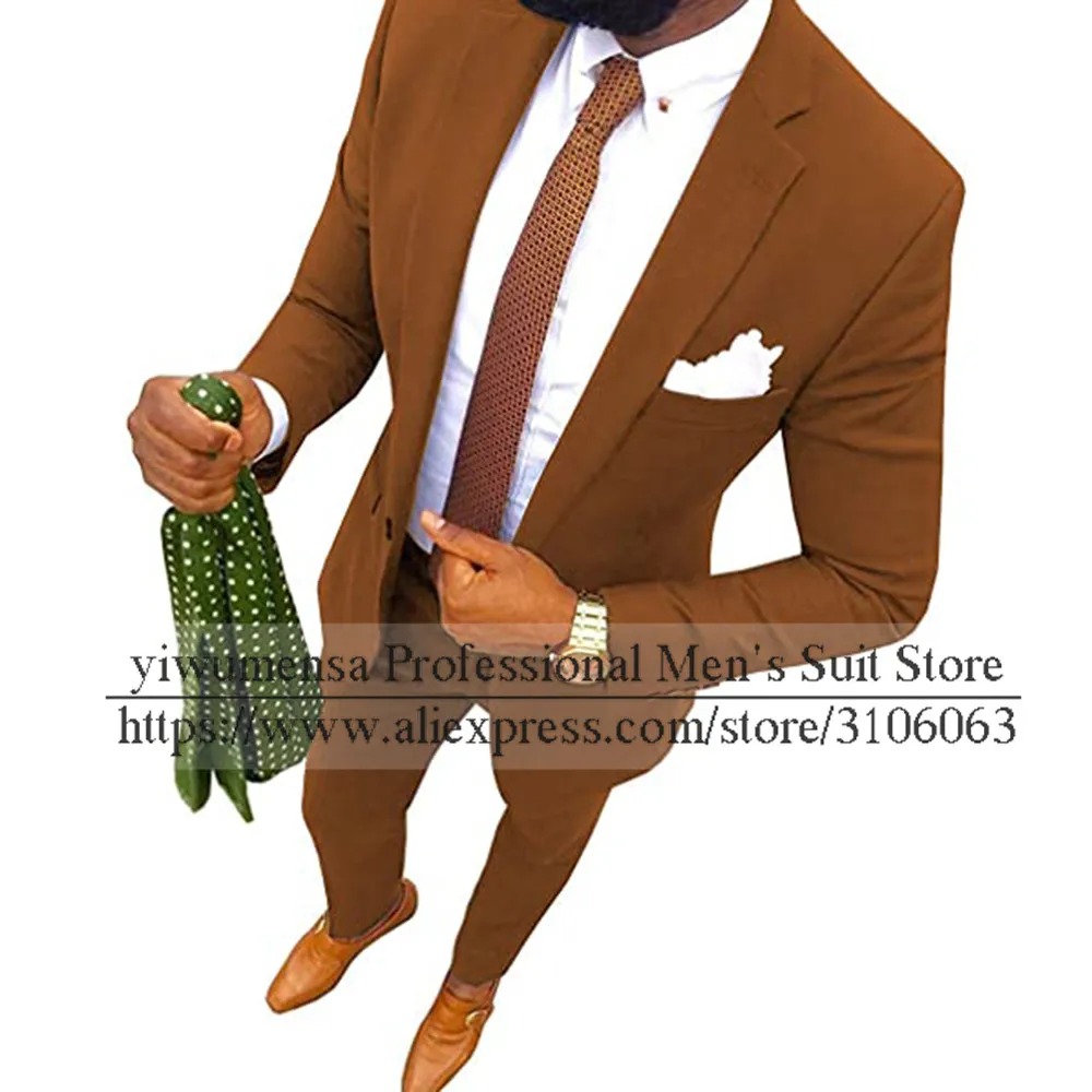 Мужской облегающий Блейзер YIWUMENSA зеленый однотонный плоский пиджак с отложным