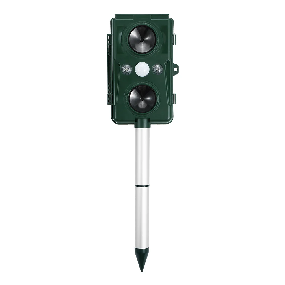 

DIGOO DG-AR506 Garden Solar Powered IPX4 Ultrasonic Outdoor Waterproof Animal Repeller Dogs Cats Raccoon Mice with Flash Light