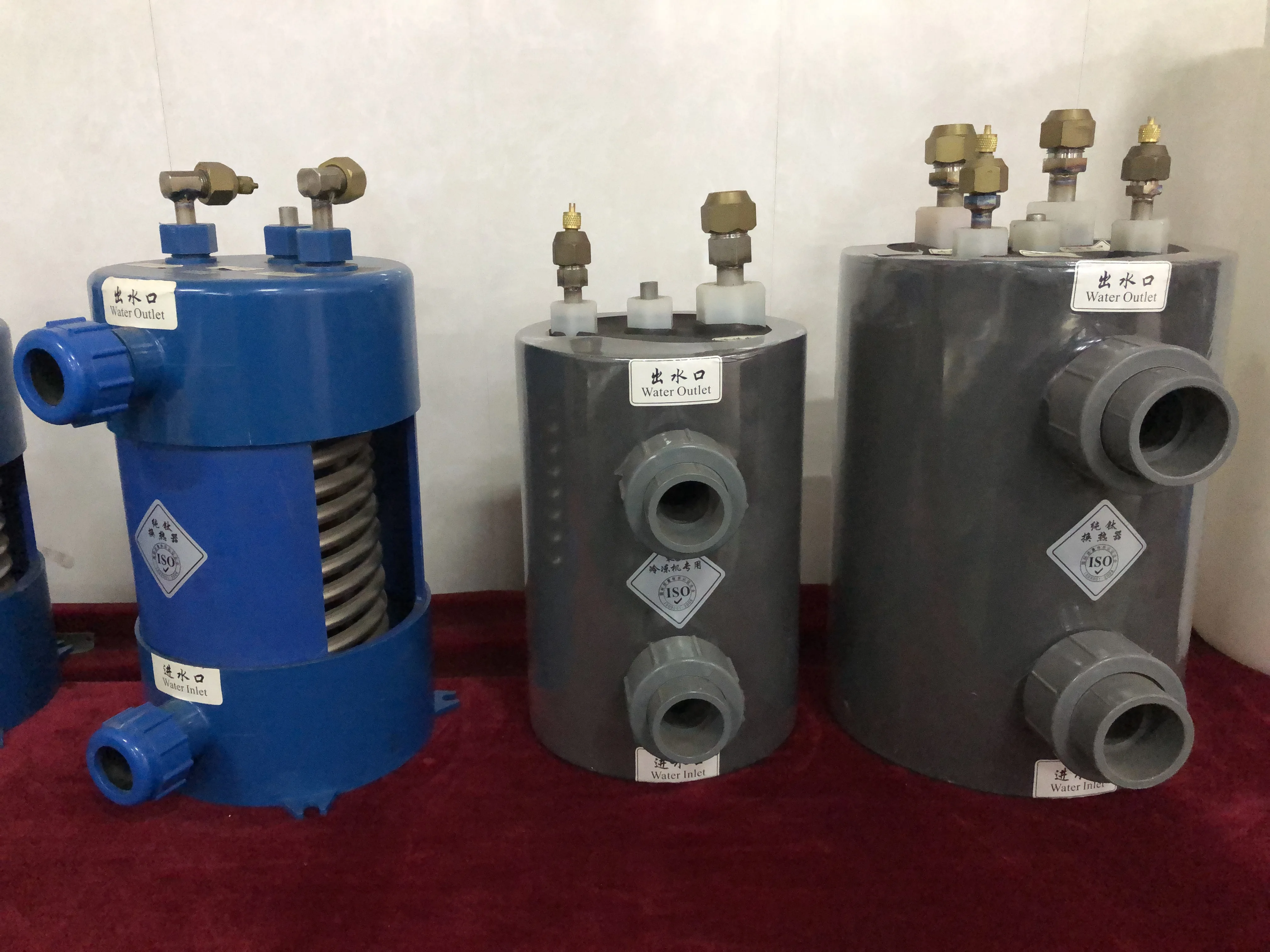 Высокоэффективный теплообменник на заказ для теплового насоса бассейна |