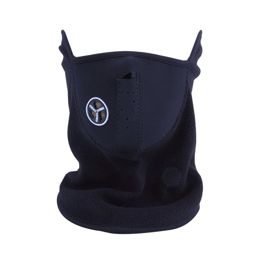 Hot Selling 1Pcs Neck Warm Motorcycle Hiking Soft Flexible Face Mask Portable Black |
