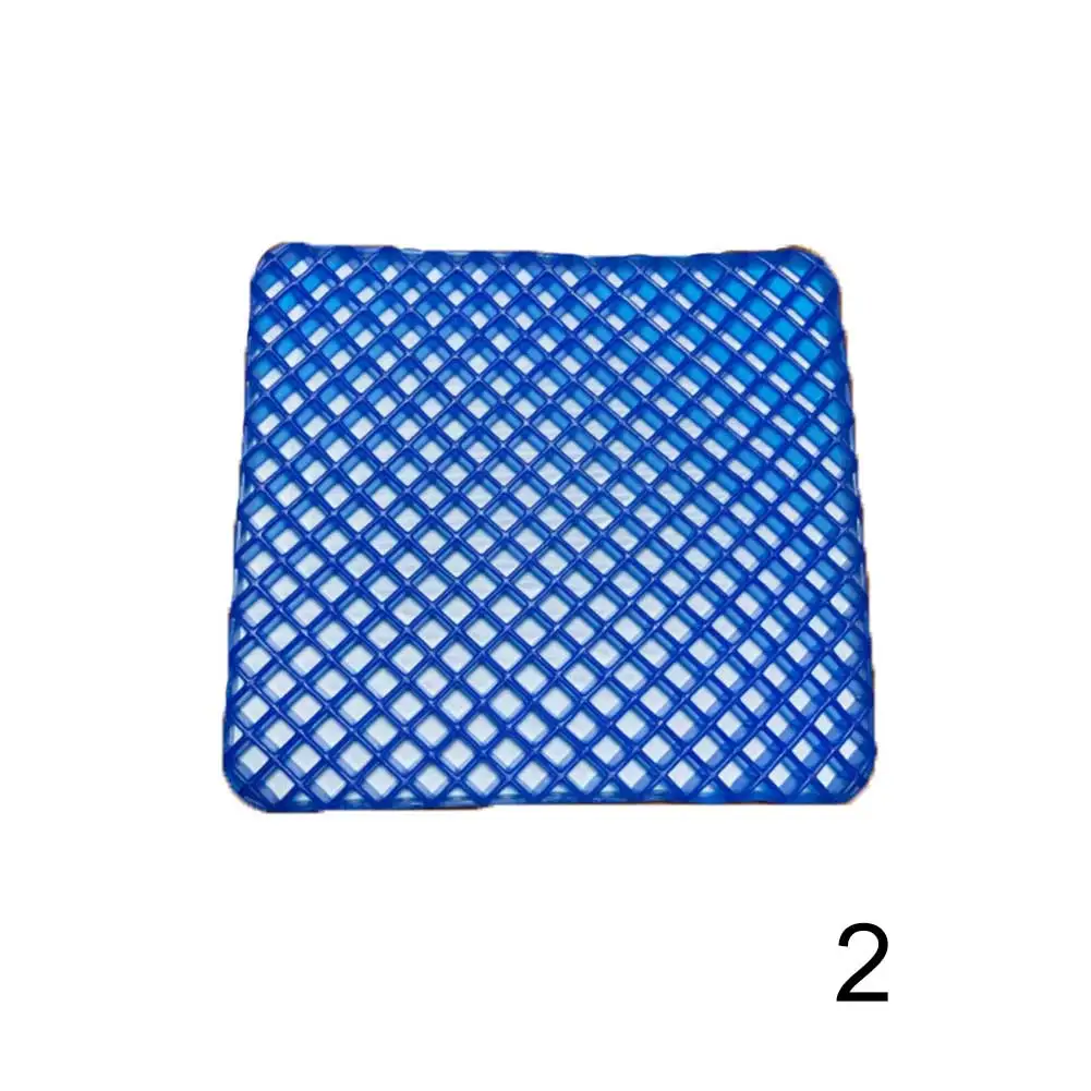 Оранжевый Dropshipping Gel Chair Seat Cushion Provide Relief for Lower Back Hip Pain Airflow Orthopedic Design Seat Pad P666 - Цвет: Оранжевый