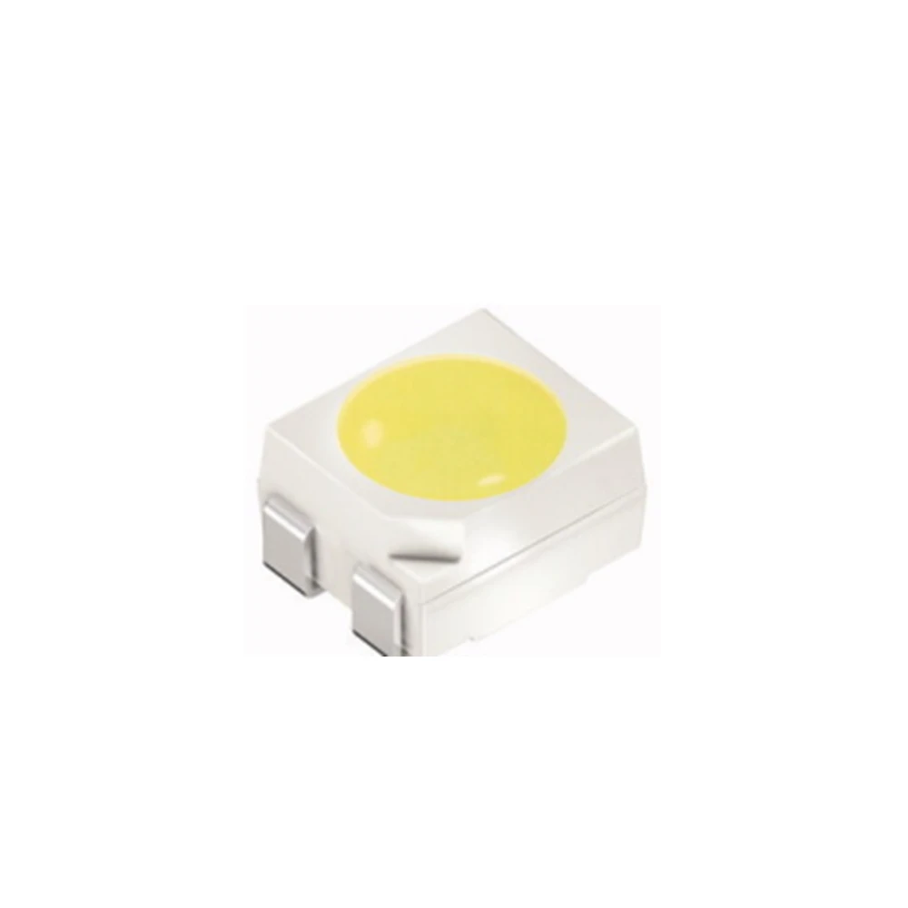 

100PCS LUW E6SG LUWE6SG 3528 WHITE SMD LED PLCC-4 7000K 30mA 3.3V 2100mcd Diffused Common Cathode ( With Protect Diode)