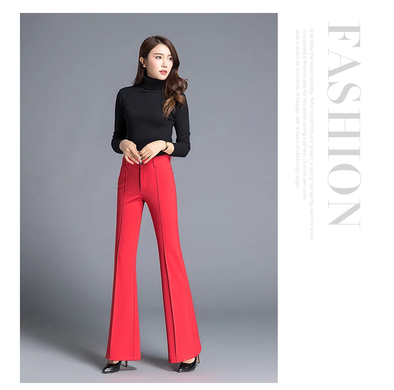 New Fashion Long Wide Leg Pants Women Solid Loose High Waist Maxi Pants Feminine Summer Casual Flare Pants Trousers AE898
