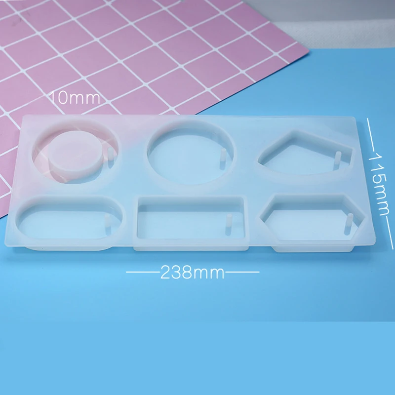 1 шт. силиконовая форма для изготовления украшений из жидкой эпоксидной/УФ смолы|