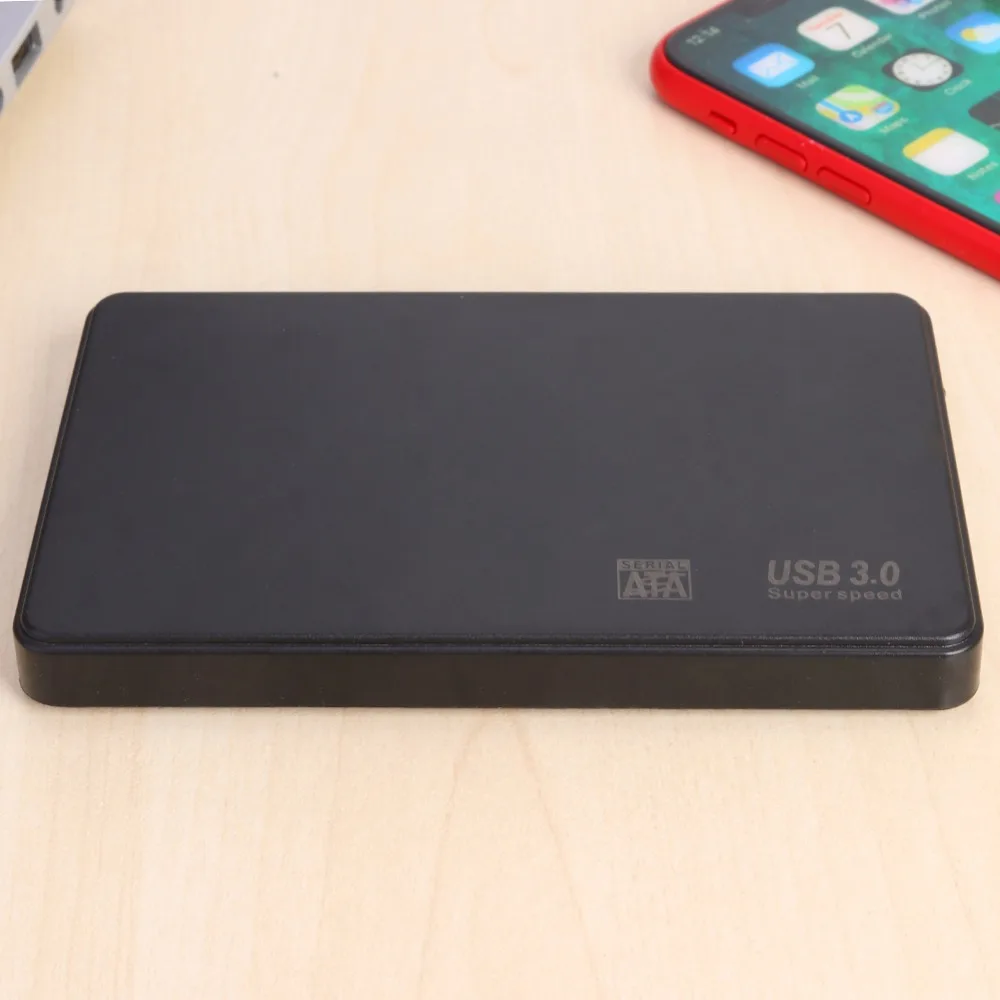 2,5 дюймов SATA к USB 3,0 2,0 адаптер HDD SSD корпус коробка 5 6 Гбит/с жесткий диск вспомогательное устройство 2 ТБ HDD внешний диск для WIndows OS