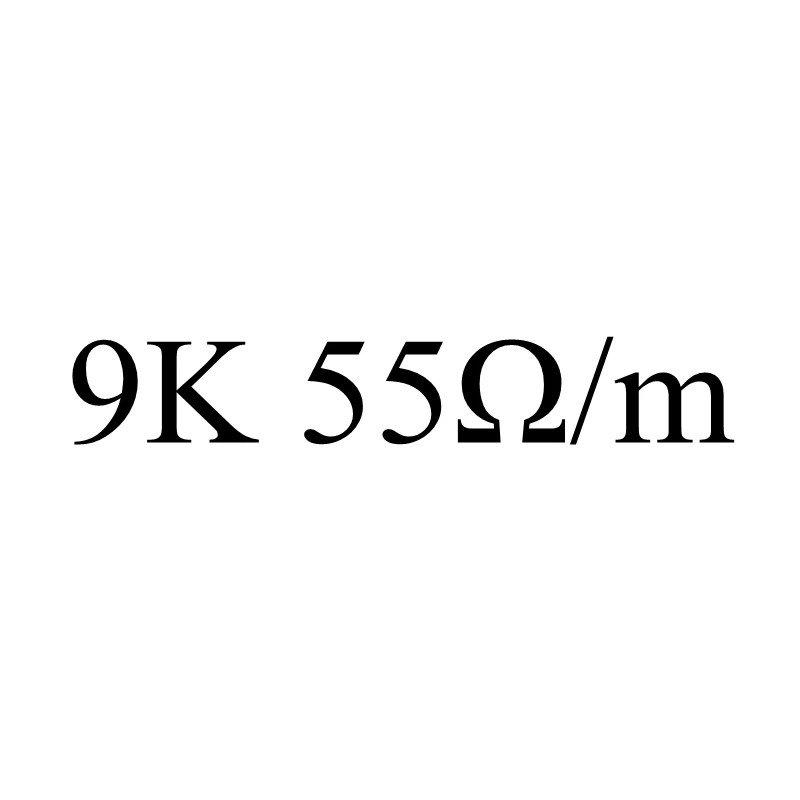 9K 55ohm 12V~ 220V 9ohm~ 510ohm Силиконовый нагревательный кабель из углеродного волокна инфракрасный, проходящий под полом нагреватель Электрический провод теплая горячая линия домашняя напольная система - Цвет: 9K 55ohm