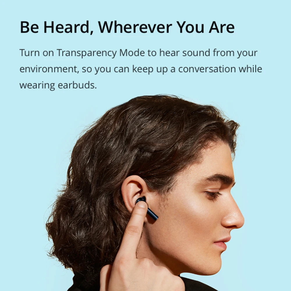 In Stock realme Buds Air 2 ANC Wireless Earphone 88ms Super Low Latency 25h Playback Game Music Sports Bluetooth Headphones | Электроника