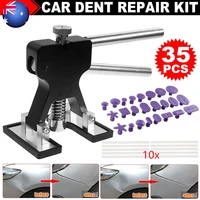 car body paintless dent repair kit balck dent puller kit accessories include 24 puller tabs for car body dent repair tools
