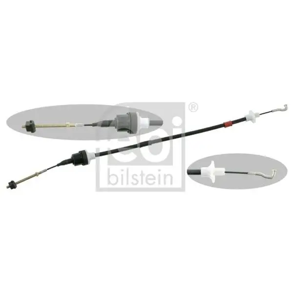 Трос сцепления L 820 Opel Kadett/Astra all 84 FEBI BILSTEIN 041|Главные цилиндры и детали| |