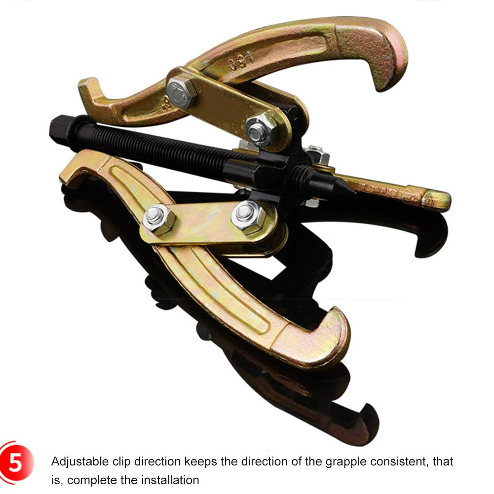 Шестерня колеса Звездочка с 3 кулачками центр болты шкив подшипника Съемник