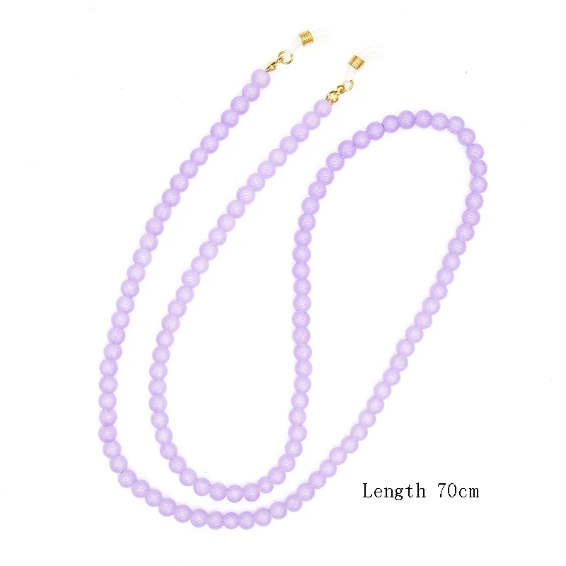 

2021 Sunglasses Glasses Beads Chains Long Link Chain for Women Men Reading Eyeglasses Chain Cord Holder Rope Neck Strap Lanyard