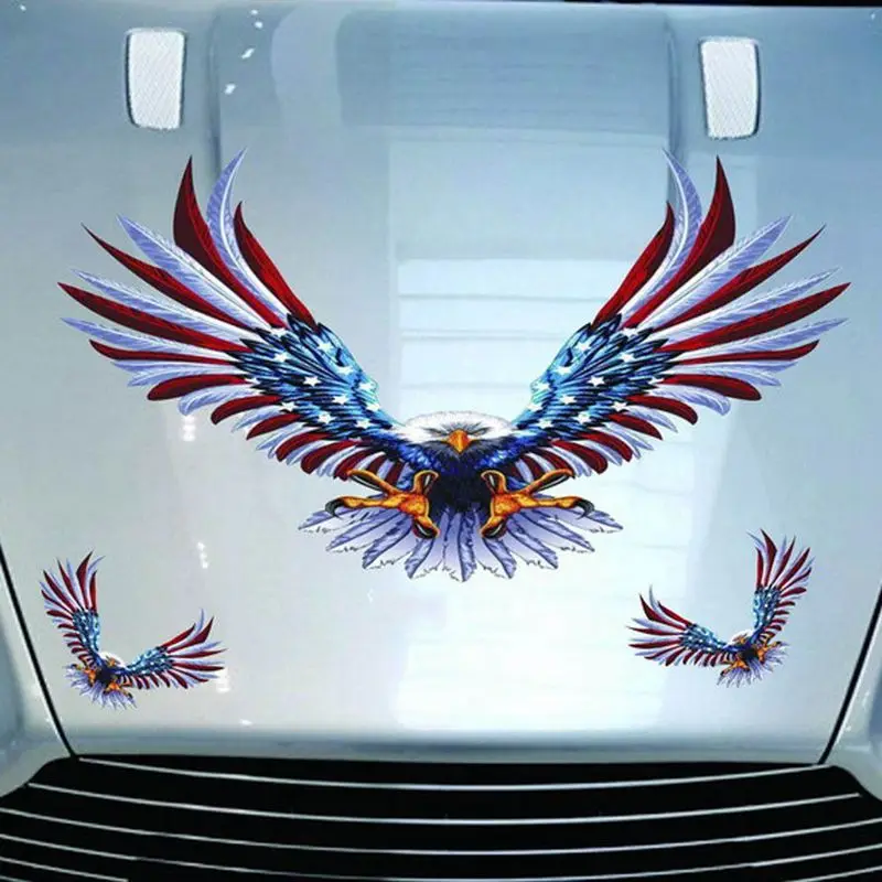1 комплект/4 шт. наклейки на автомобиль Летающий ястреб|Наклейки автомобиль| |