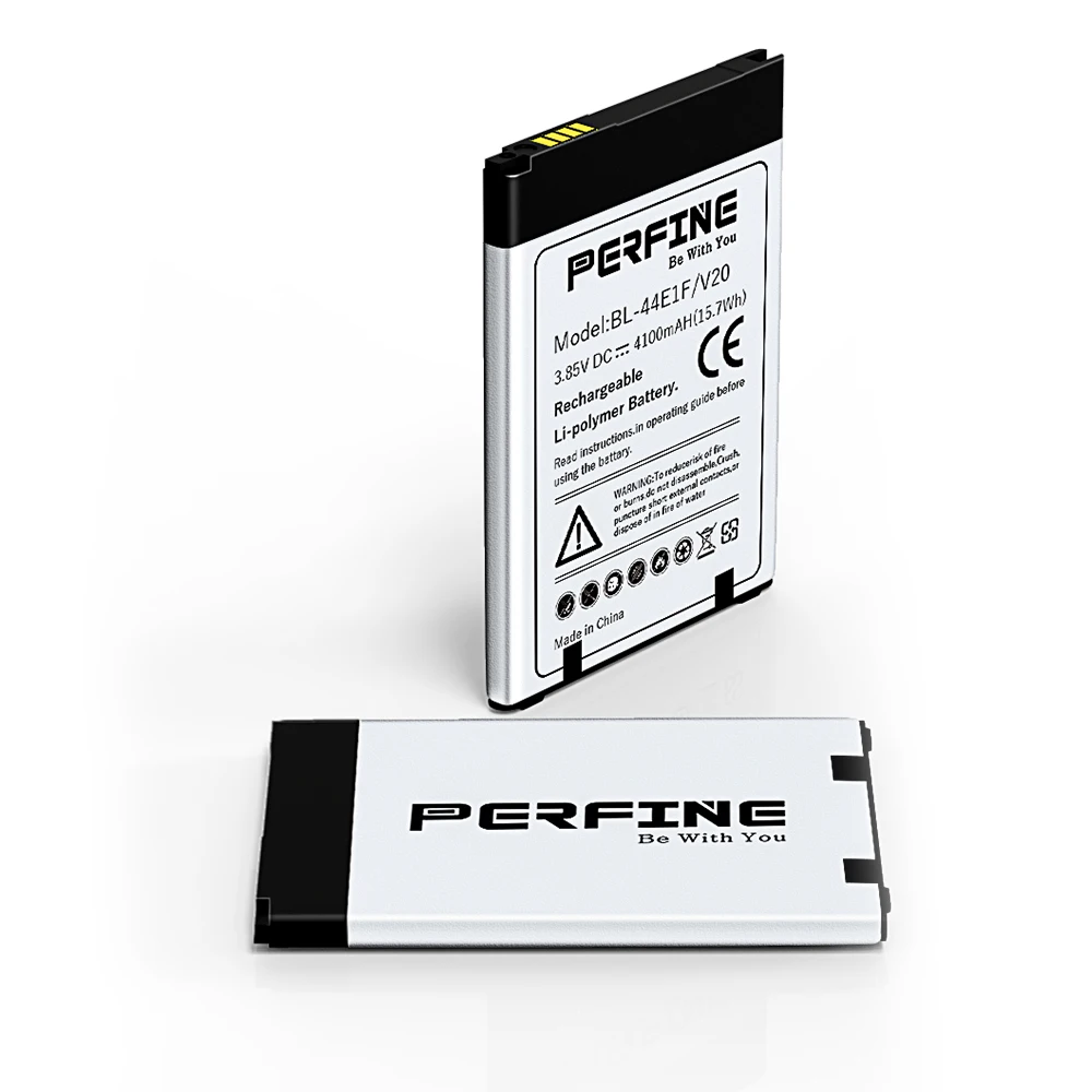 2 шт LG V20 батарея Perfine 4100 mAh bl 44e1f H910 Stylo 3 LS777 стилус M400Y сменные батареи|Аккумуляторы