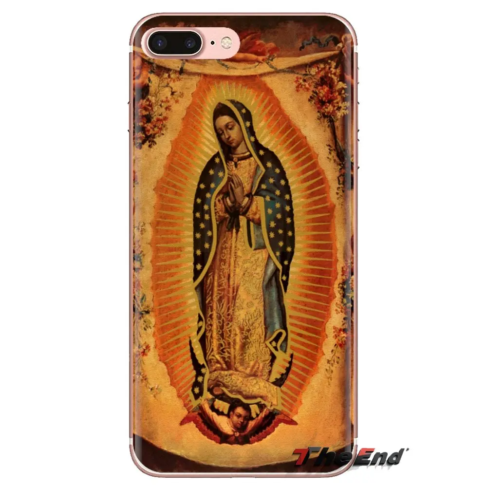 Для Xiao mi 6 A1 Max x 2 5X 6X Red Note 5 5A 4X 4A A4 4 3 Plus Pro силиконовый чехол Virgin De Guadalupe Virgen Mary |