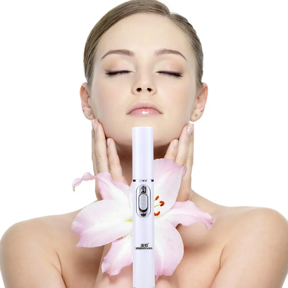 KINGDOMCARES Blue Light Therapy Acne Laser Pen Soft Scar Wrinkle Removal Treatment Device Skin Care Beauty Equipment | Красота и
