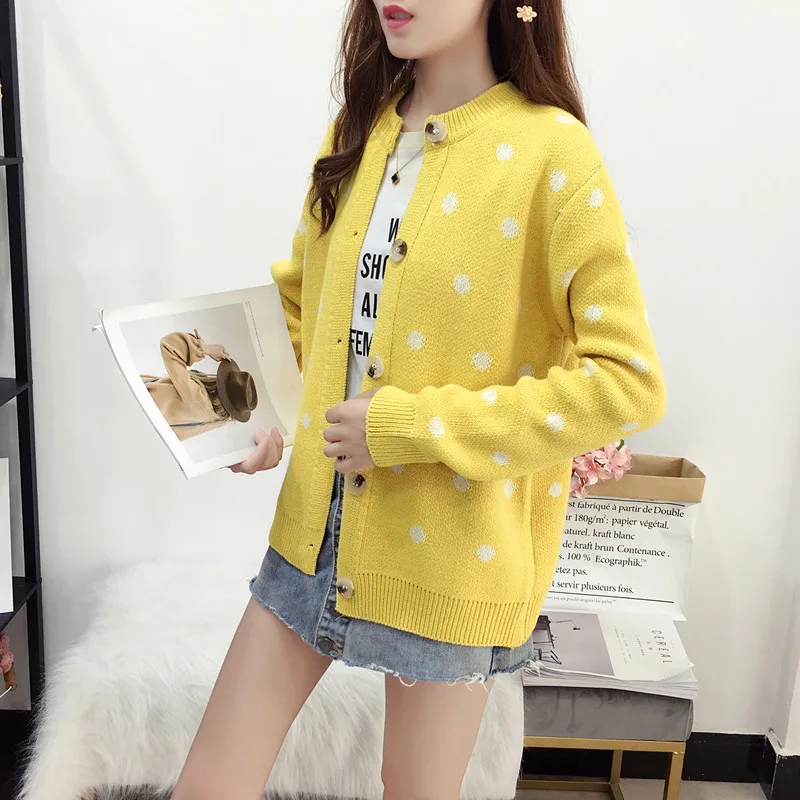 Winter Sweater Women Coat Spring and Autumn New Korean Short Loose Student |