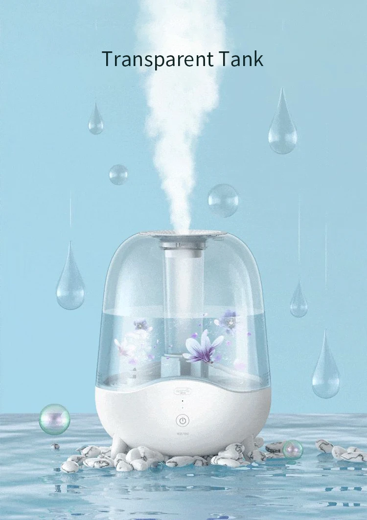 Mijia Deerma 5L увлажнитель воздуха прозрачный аквариум офис Домашний ароматерапия humifador немой распыляющий увлажнитель воздуха DEMF325