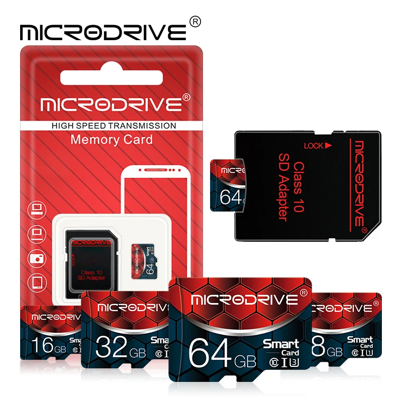 

High-speed Micro SD Card memory Card 128gb 64gb tarjeta micro sd Class 10 32GB 64GB 128GB 16GB for Smartphone Tablet Camera