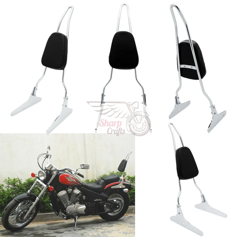 Мотоциклетная хромированная спинка пассажира для Honda Shadow VLX 400 Steed VLX400 1991-1998 |