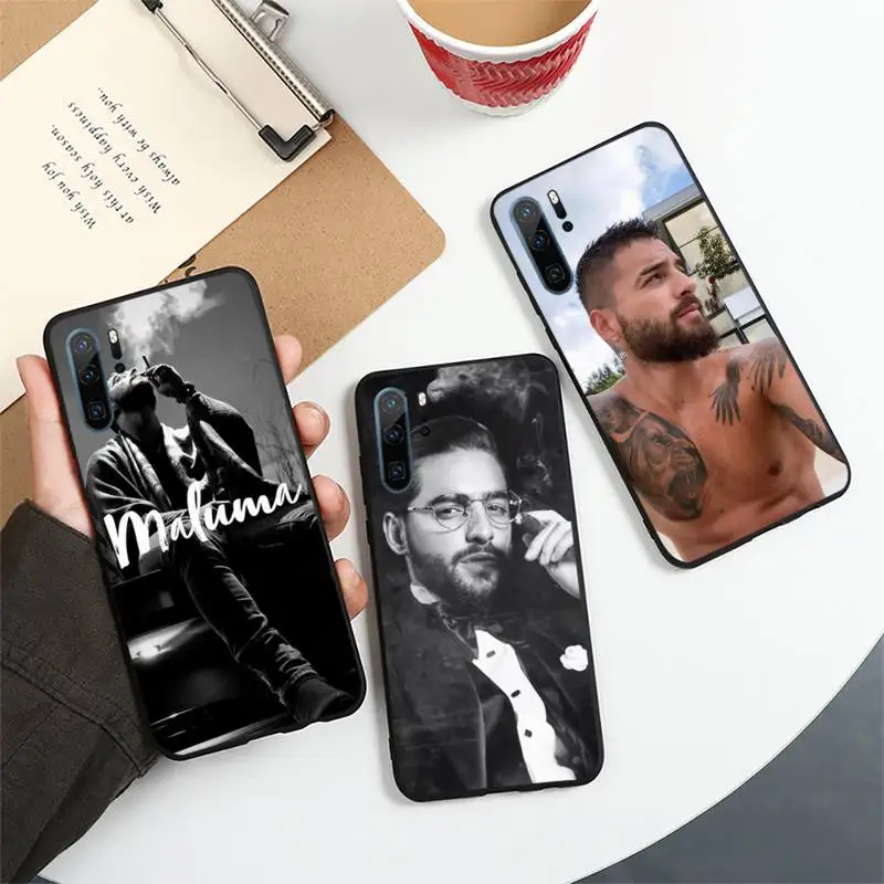 

Colombian singer Maluma Phone Case For Huawei honor Mate 10 20 30 40 i 9 8 pro x Lite P smart 2019 nova 5t