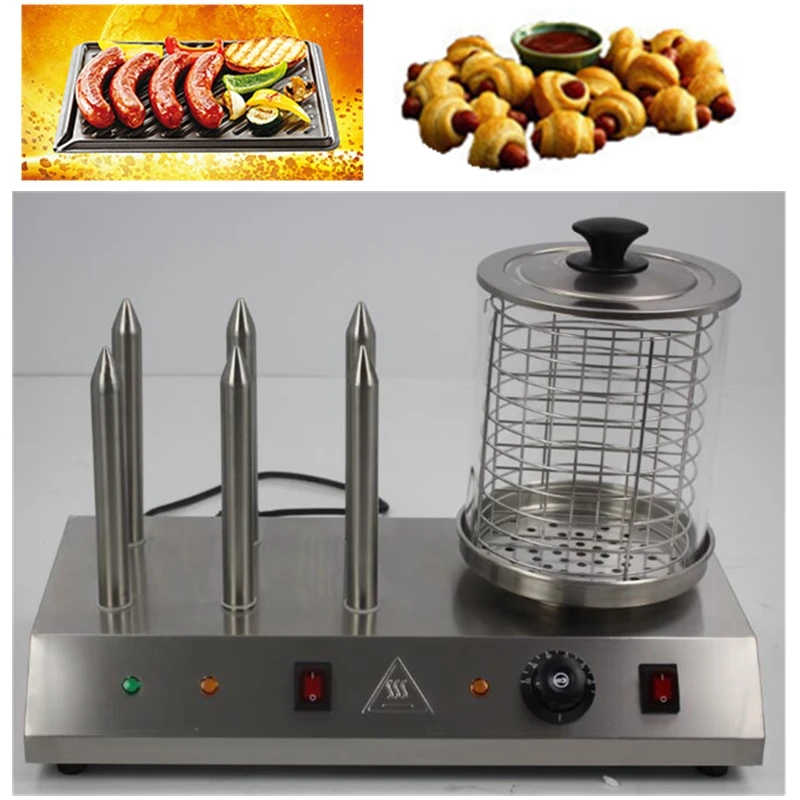 6 нагревательных палочек электрическая изоляционная машина для приготовления