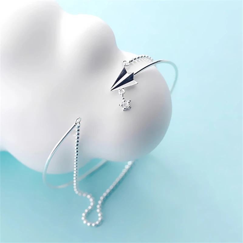 Новая коллекция простой бумажный браслет на запястье самолета свадебные