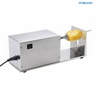 electric potato spiral cutter commercial tornado potato tower machine stainless steel twisted carrot slicer 220v 110v