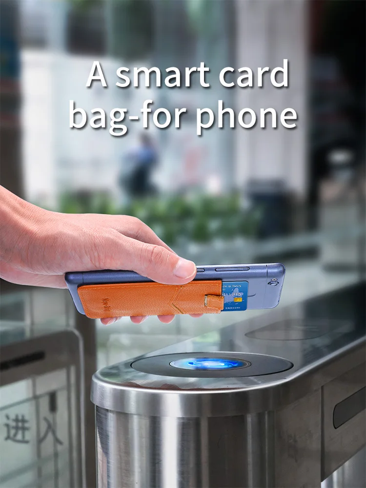 NewBring, ультра тонкий, натуральная кожа, универсальный, задний ID держатель для карт, для телефона, бизнес, кредитный карман, 3 м, клейкий чехол, наклейка
