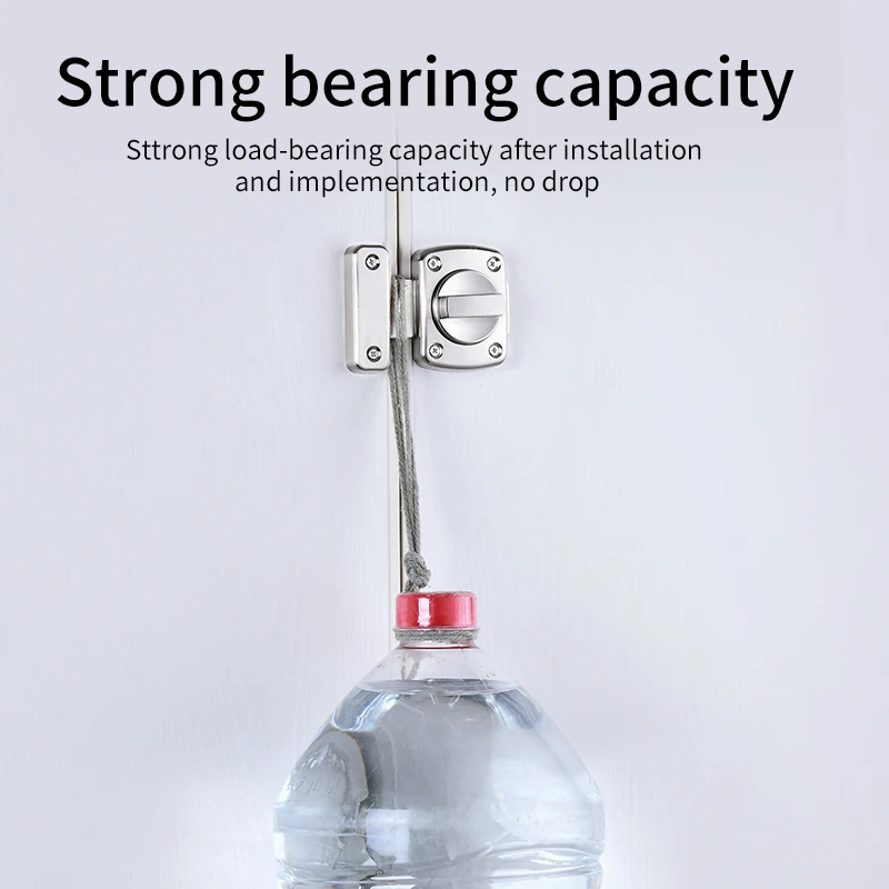 Защелка дверная из цинкового сплава универсальная утолщенная для раздвижных