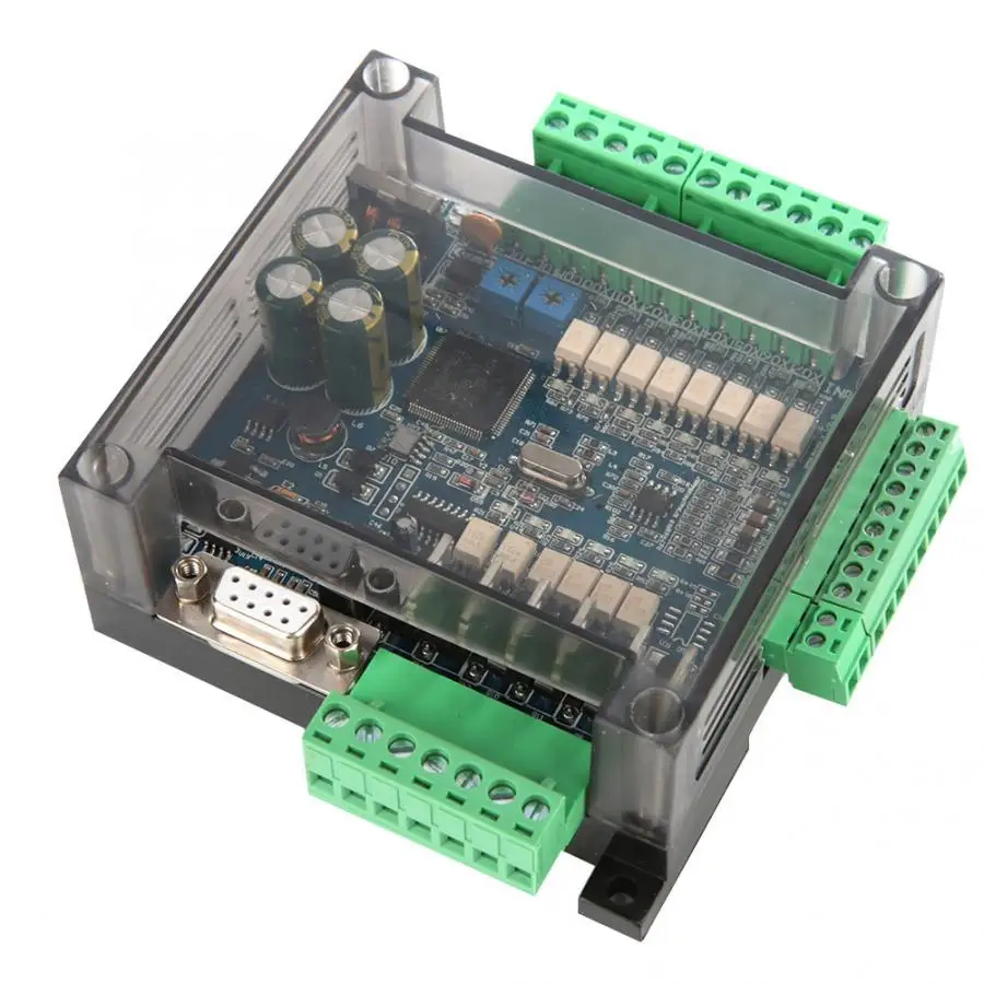 24V 1A PLC программируемый логический Управление FX3U 14MT ПЛК промышленного доска