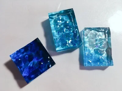 Popular1PC геометрическое ожерелье из силиконовой смолы изготовленное с помощью