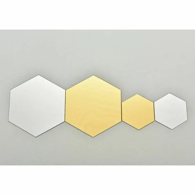 Новые Стикеры Европа на стене 3D зеркало цветочные стены искусства Съемный стикер