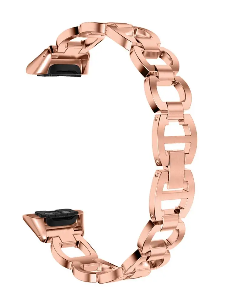 Роскошные часы с металлическим ремешком для Galaxy Fit SM-R370 браслет из нержавеющей стали сменный ремешок