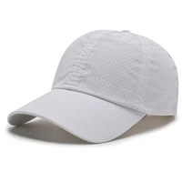 fashion women men quick drying baseball cap solid breathable snapback hat casual unisex sun protection summer fishing cap hat