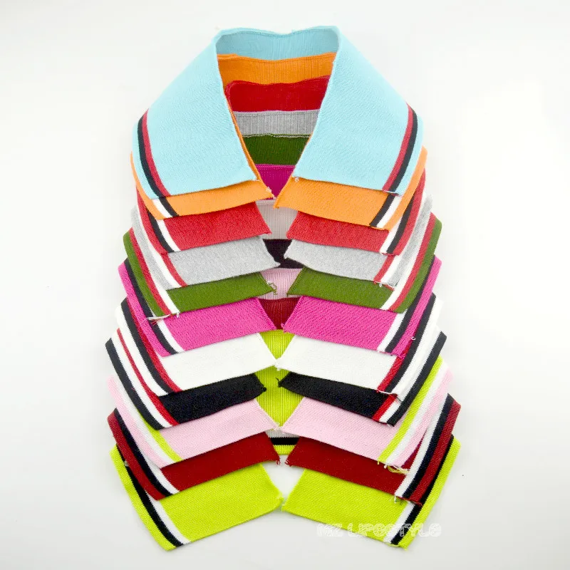 Вязаный ребристый воротник для декольте аксессуары одежды тонкий