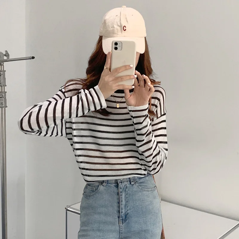 2021 Новая летняя Солнцезащитная рубашка с длинными рукавами для женщин женская