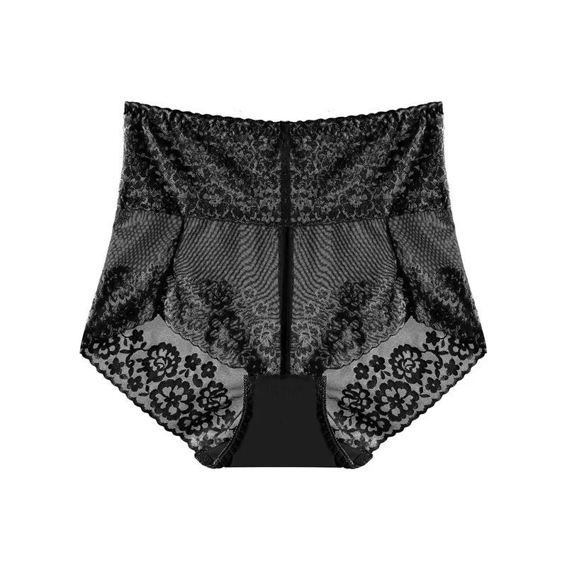 

Sexy Transparent Underpants Briefs Women's Panties Sexy Lace Panties Lingerie High Waist Plus Size Seamless Panty Underwear