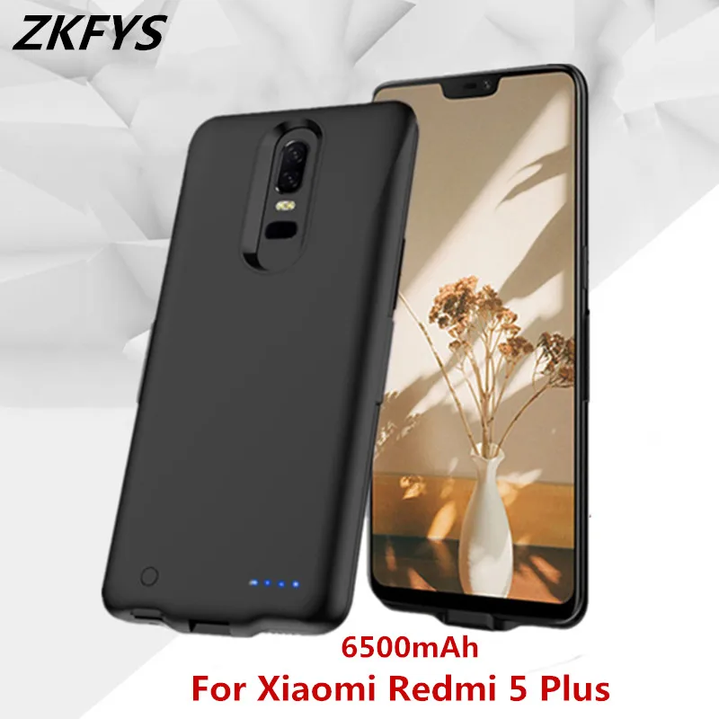 Ультратонкие Чехлы ZKFYS для зарядного устройства Xiaomi Redmi 5 Plus чехол внешнего