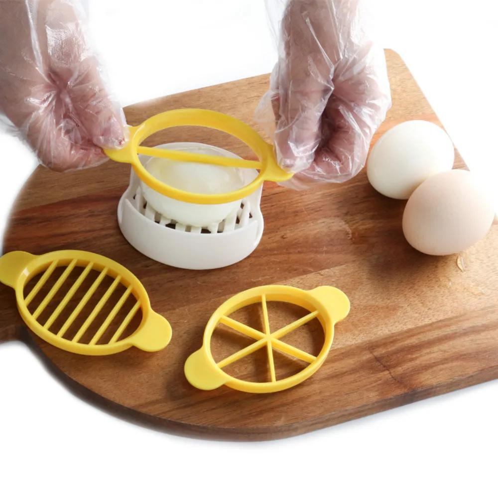 

Manual Cutting Multifunctional With Fruit And 1 Egg Slicer Boiled Eggs Slicers 3