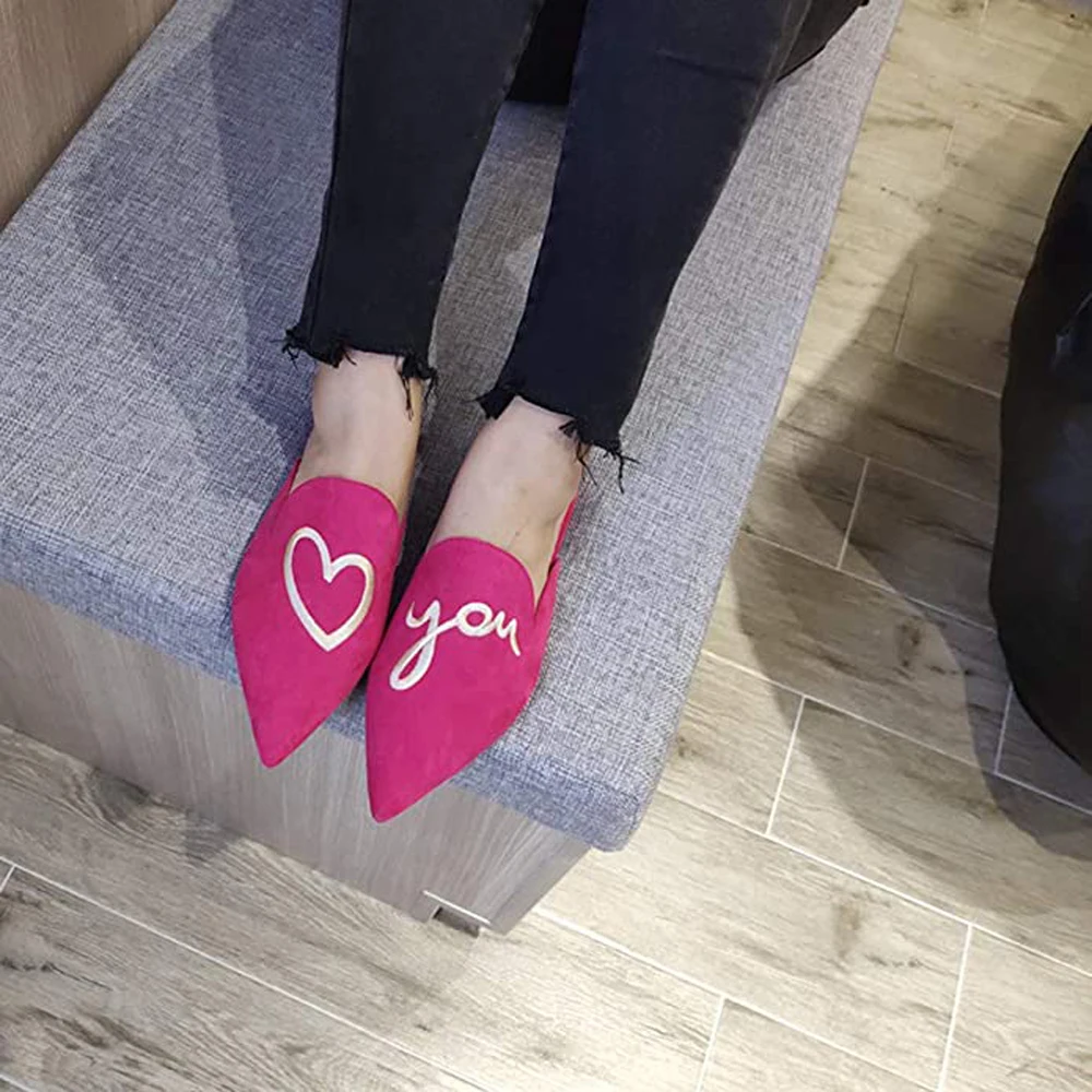 Lovirs/женские бархатные Лоферы без шнуровки с открытой спиной на плоской подошве