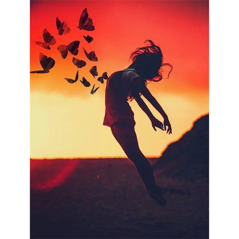 

60x75cm Diy Painting By Numbers Kits Figure Girl HandPainted Drawing Canvas Landscape Adult Number Painting Wall Art Home Decor